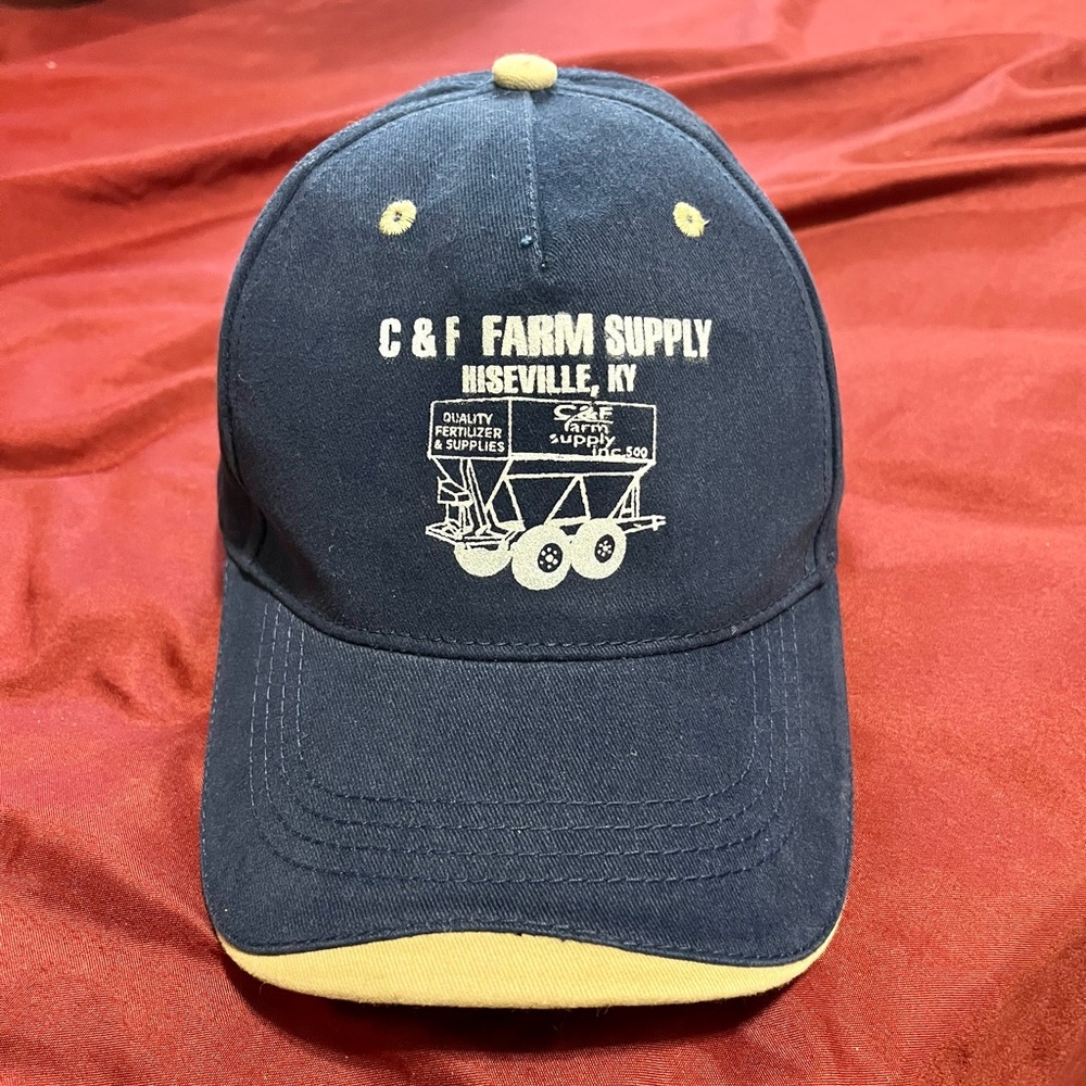 C & F Farm supply Hiseville, KY hat cap made by Cobra